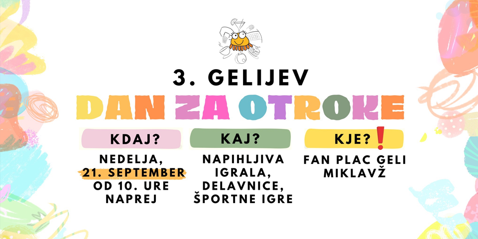 3. Gelijev dan za otroke